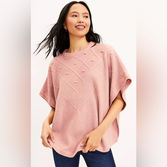 LOFT Sweaters - LOFT WOMEN’S MODERN PONCHO NWT